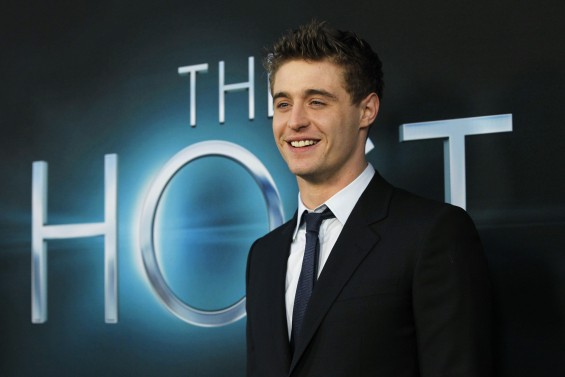 Cast member Max Irons poses at the premiere of "The Host" in Hollywood, California March 19, 2013. The movie opens in the U.S. on March 29.