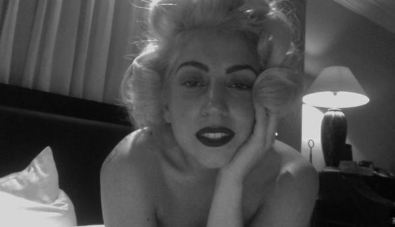 Lady Gaga as Marilyn Monroe SourceTwitter