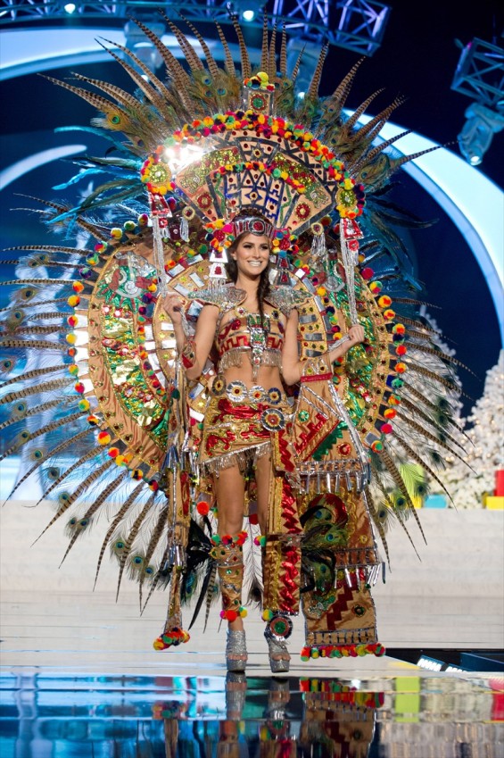 Miss Universe Mexico 2012, Karina Gonzalez, performs onstage at the 2012 Miss Universe National Costume Show on Friday, December 14th at PH Live in Las Vegas, Nevada. 