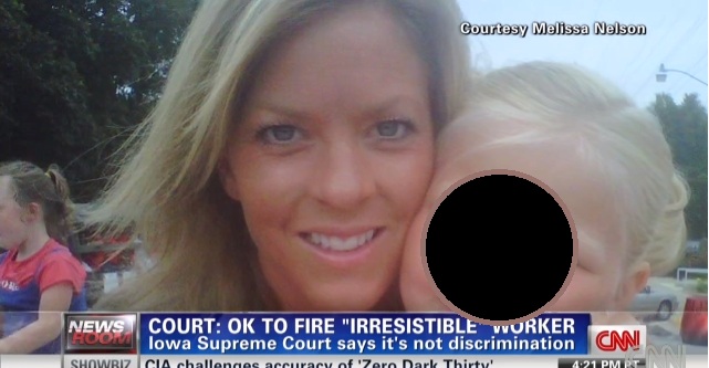 Melissa Nelson Photo Surfaces: &#39;Irresistible&#39; Dental Assistant Fired Gets National Attention [PHOTO] : Trending News : Enstarz‎ - melissa-nelson-is-shown-in-this-picture-in-a-news-segment-on-cnn